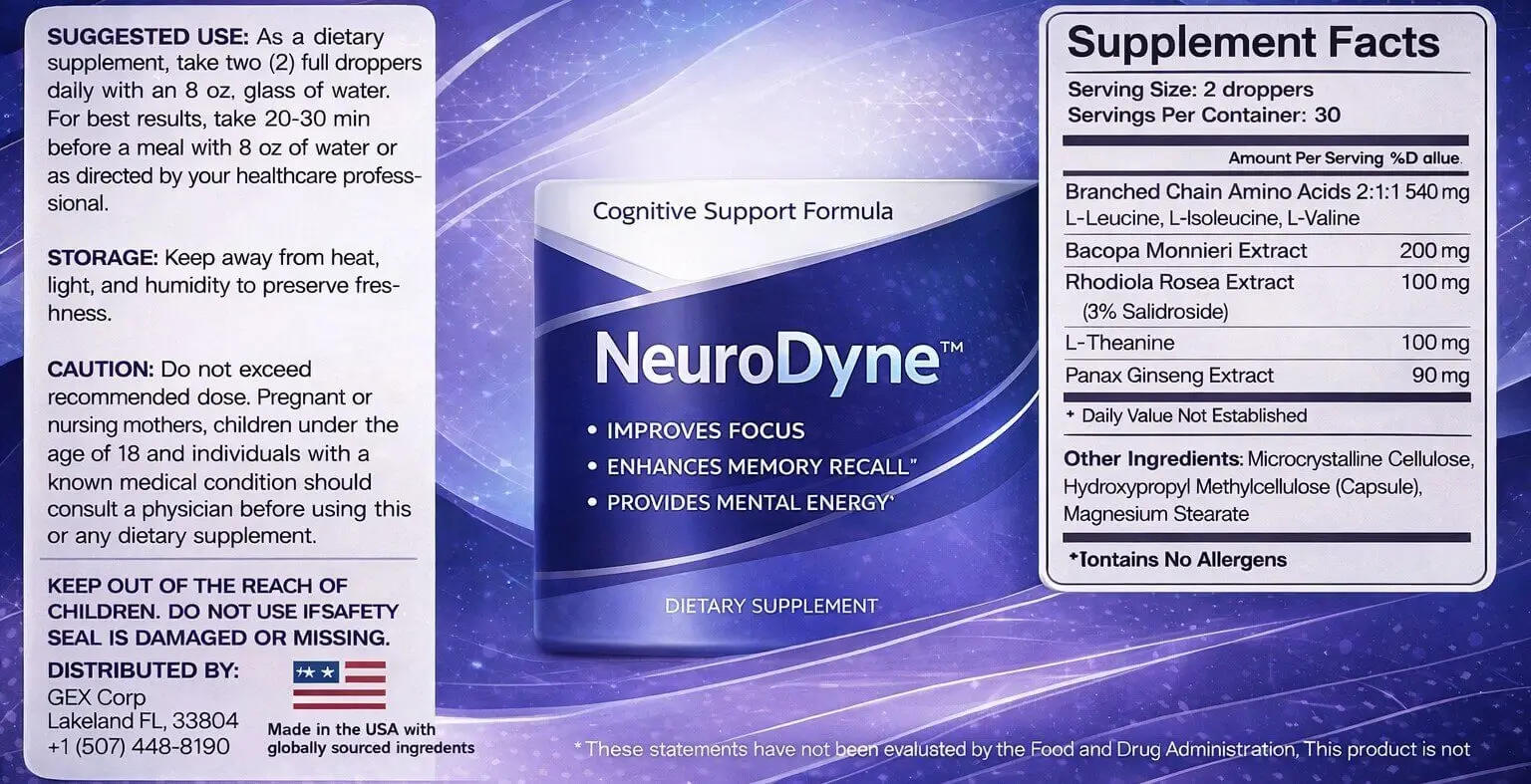 Rótulo NeuroDyne
